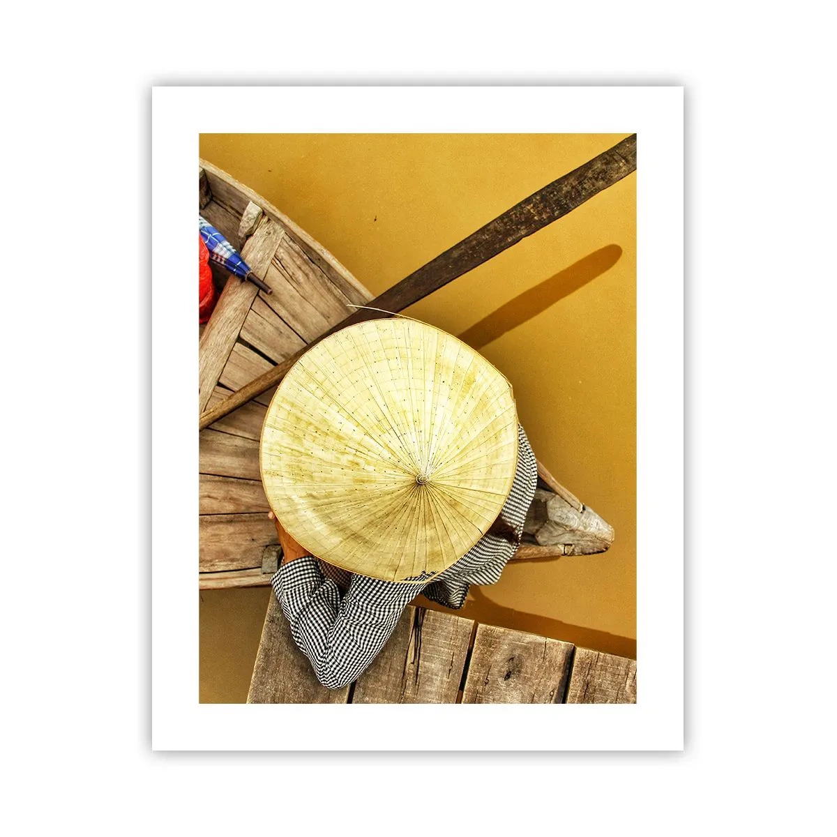 Poster - Viața pe râul galben - 40x50 cm