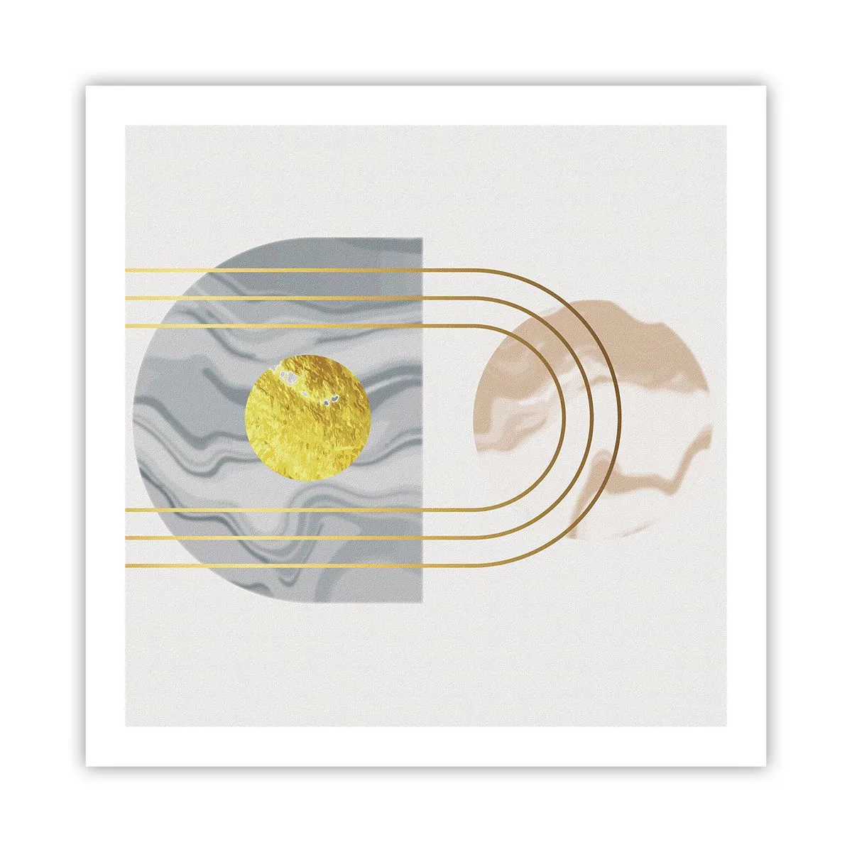 Poster - Lumină și strălucire - 60x60 cm