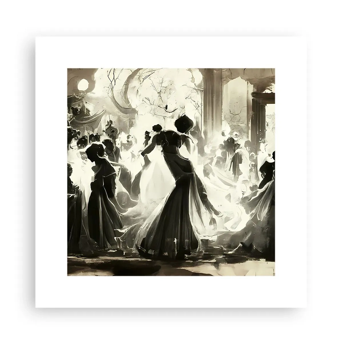 Poster - Marea mascaradă - 30x30 cm