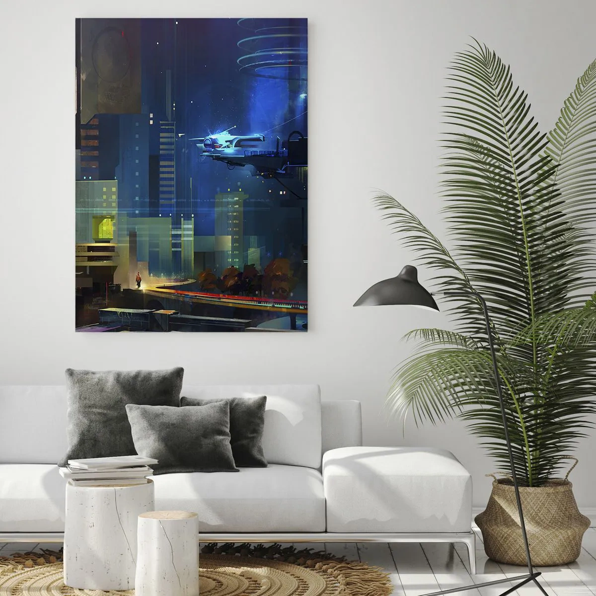 Tablou pe sticlă - În viitorul apropiat - 70x100 cm