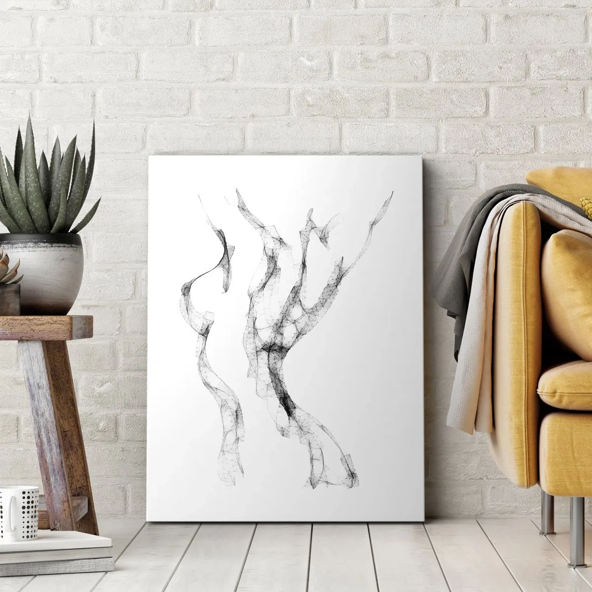 Tablou pe pânză - Frumoasa și puternică - 45x80 cm