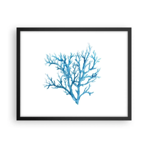 Poster în ramă neagră - Filigranul marin - 50x40 cm