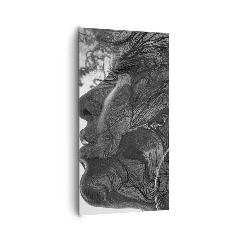 Tablou pe pânză - Încurcată în vise - 65x120 cm