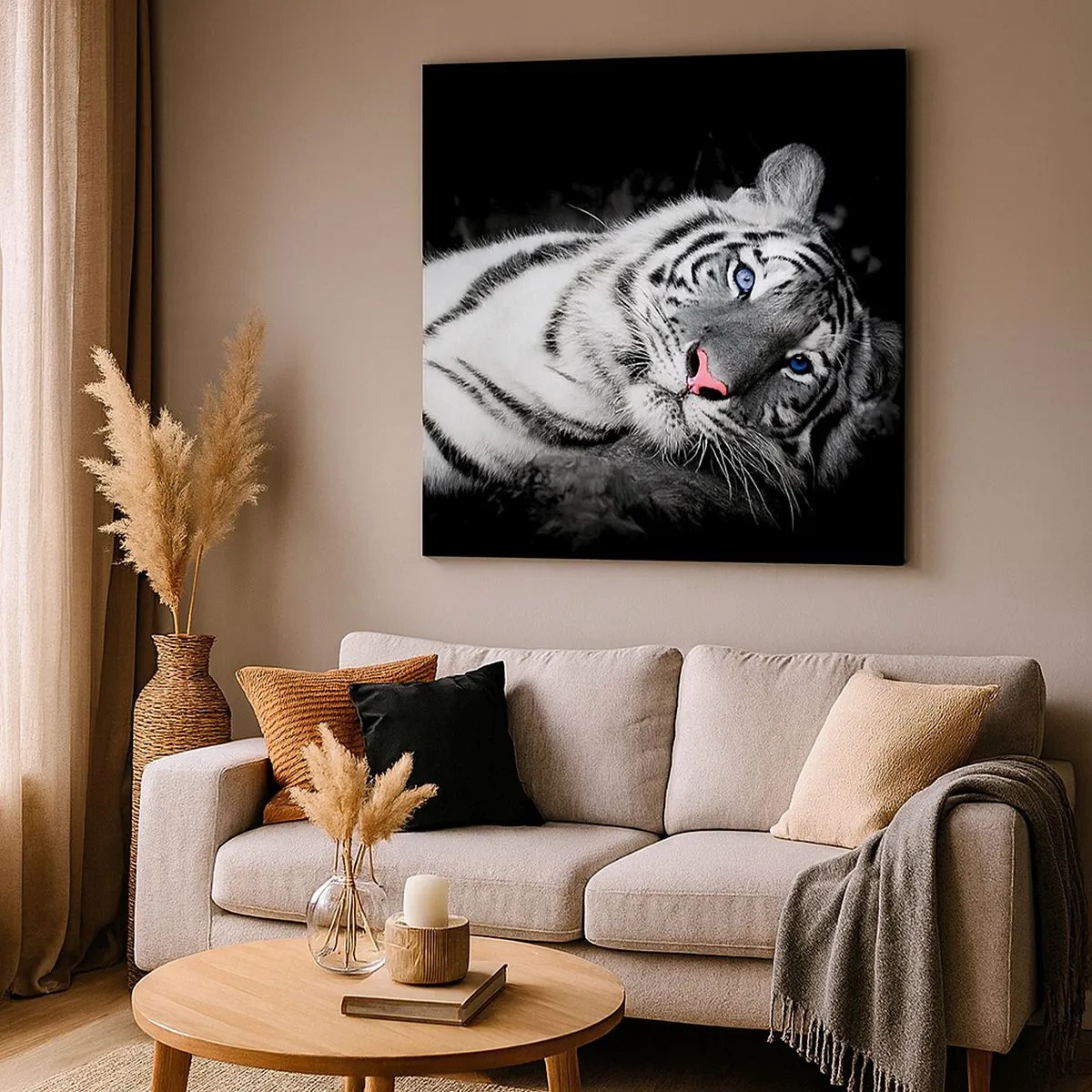 Tablou pe pânză - Sălbăticie și pace - 30x30 cm