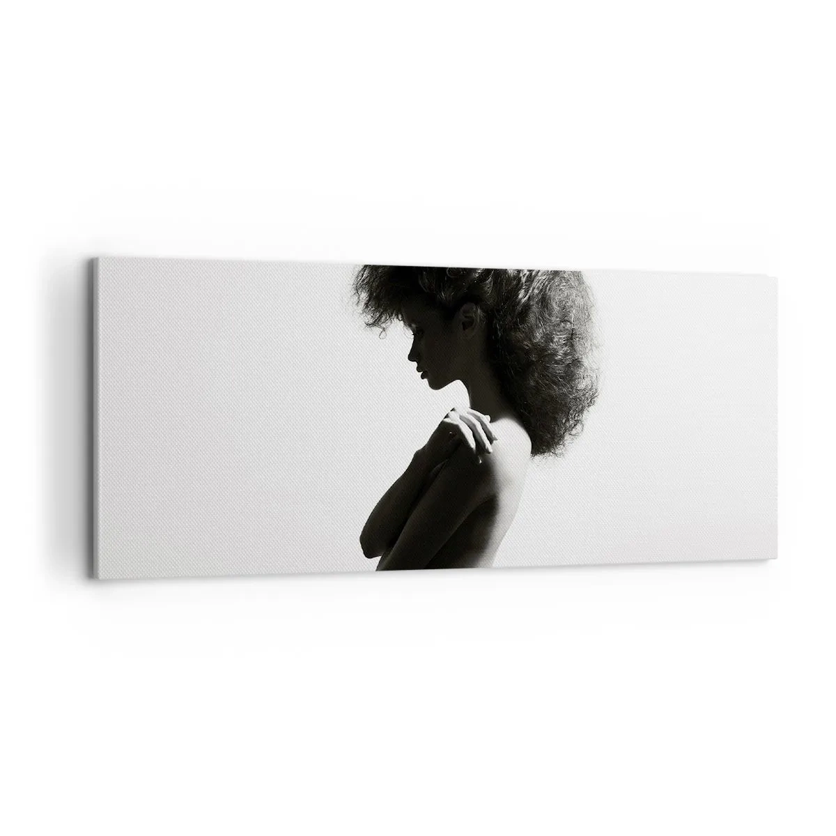 Tablou pe pânză - Ca o floare pe o tulpină subțire - 100x40 cm