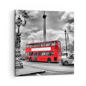 Tablou pe pânză - Adevărata forță vitală a orașului - 50x50 cm