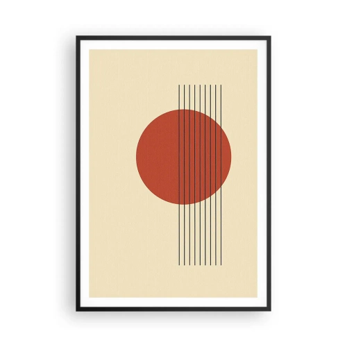 Poster în ramă neagră - În continuare - 70x100 cm