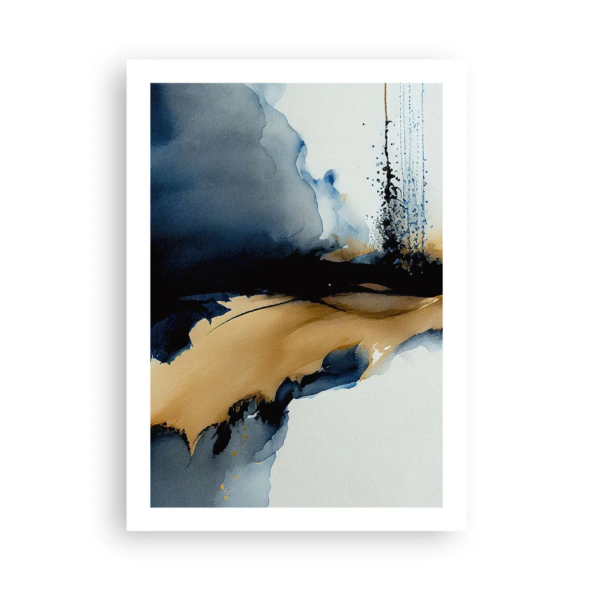 Poster - În spatele cortinei - 50x70 cm