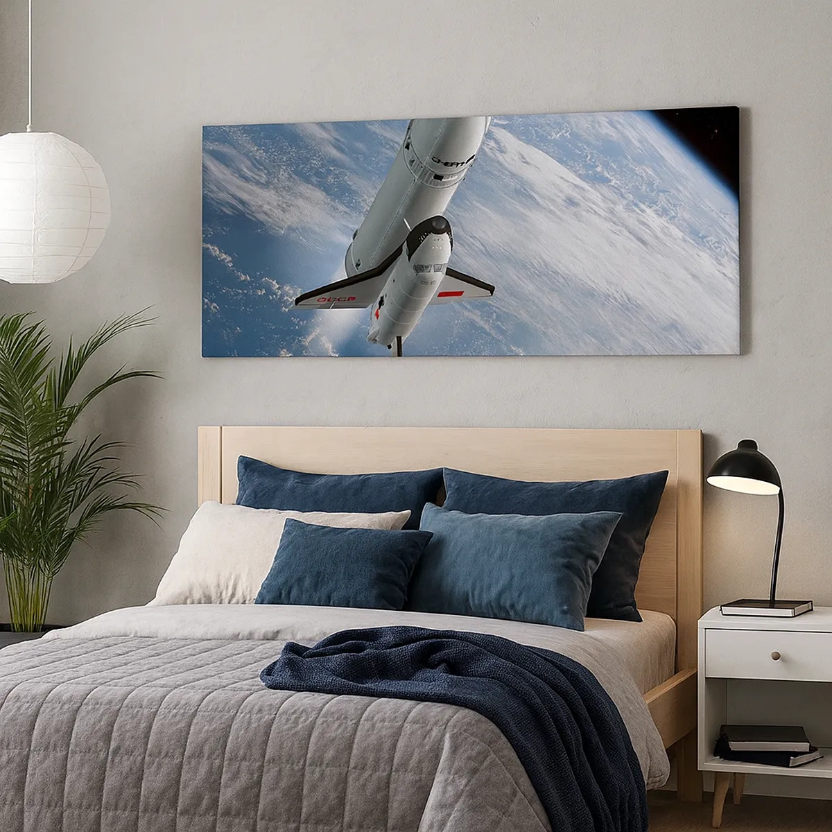 Tablou pe pânză - Ascensiunea cosmică - 30x30 cm