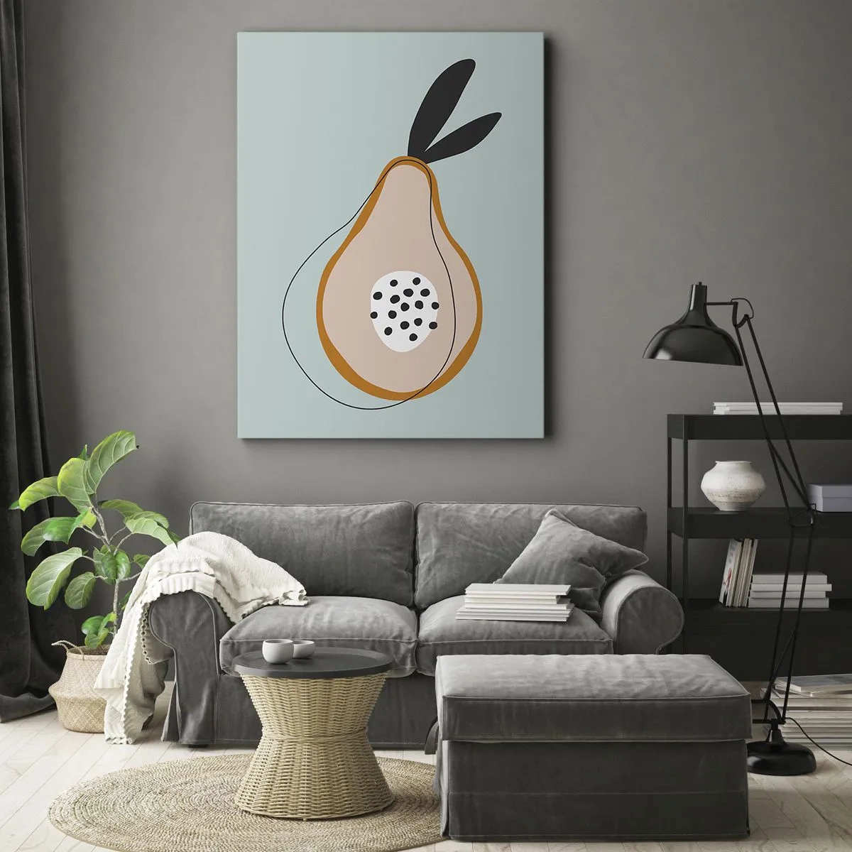 Tablou pe pânză - Pătrunzând în natura lucrurilor - 80x120 cm