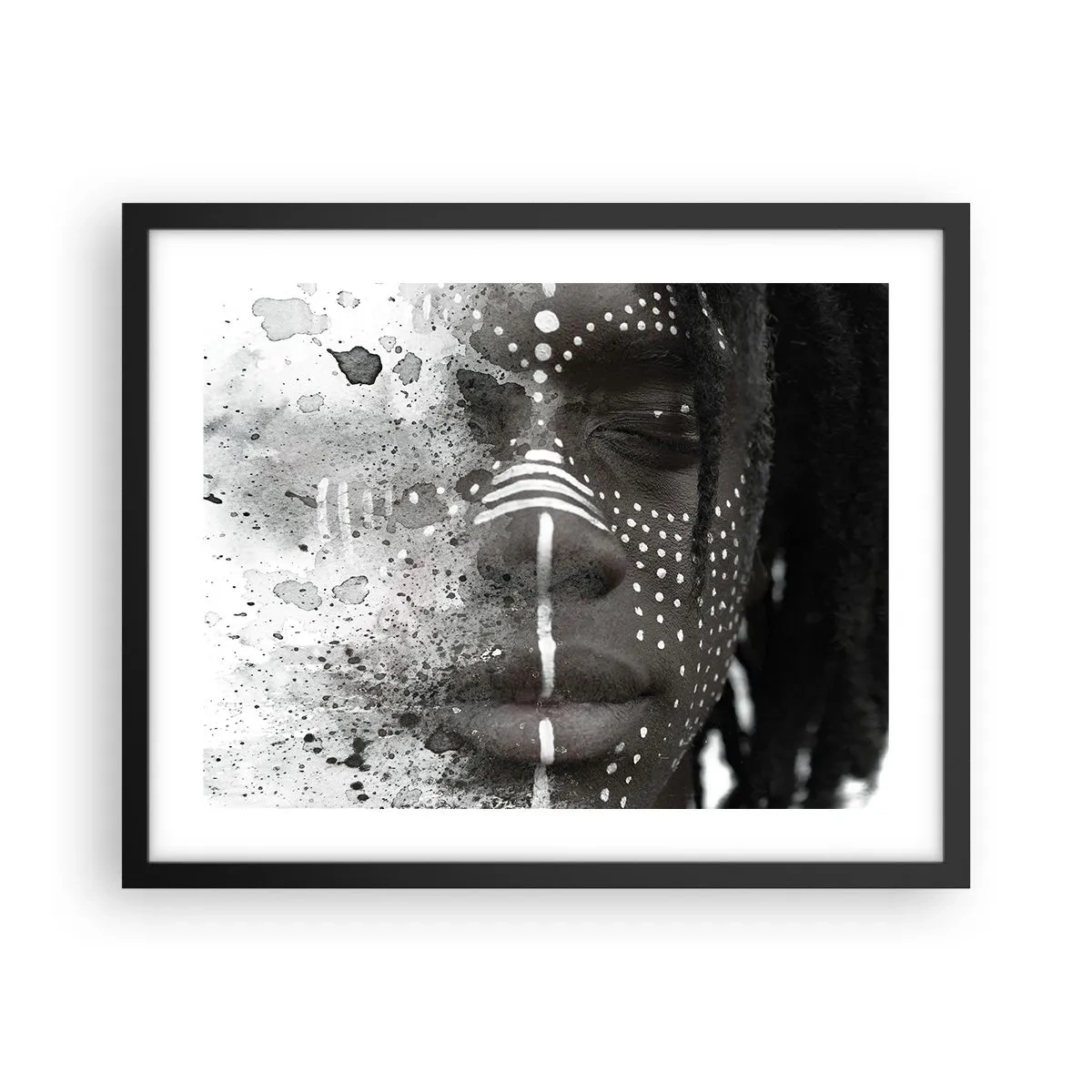 Poster în ramă neagră - Descoperă spiritul original - 50x40 cm