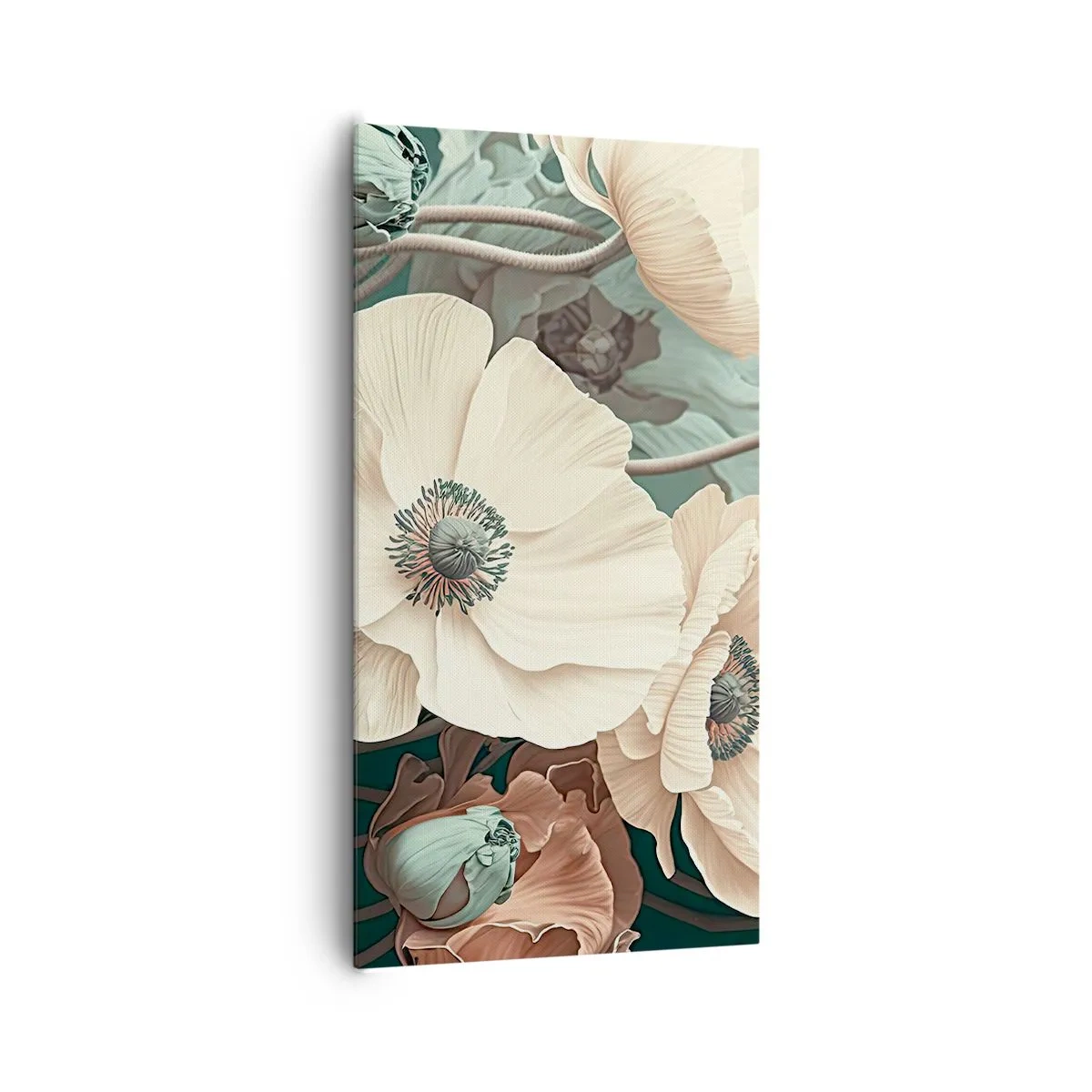 Tablou pe pânză - Șoapta macilor - 65x120 cm