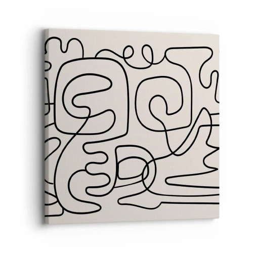 Tablou pe pânză - Pe traseu - 30x30 cm