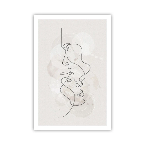 Poster - Încurcați într-o îmbrățișare - 61x91 cm