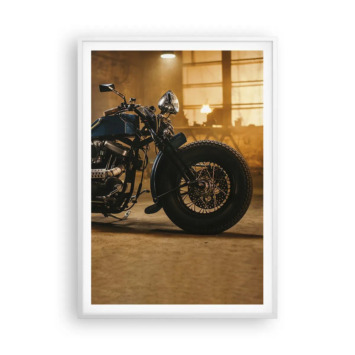 Poster în ramă albă - Pot să fac totul - 70x100 cm