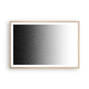 Poster în ramă de stejar deschis - Spre lumină - 91x61 cm