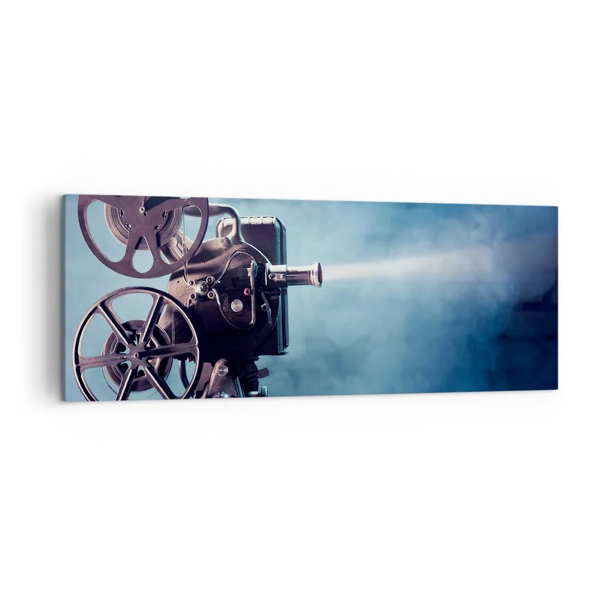 Tablou pe pânză - Într-un cinematograf vechi - 140x50 cm