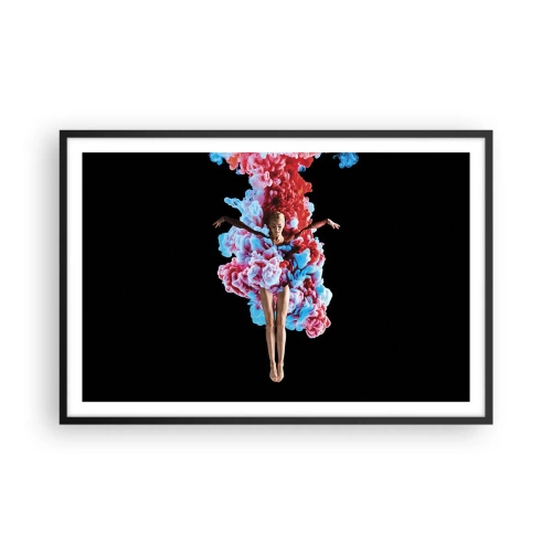 Poster în ramă neagră - În plină înflorire - 91x61 cm