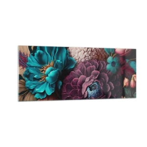 Tablou pe sticlă - Natura în abundență - 100x40 cm