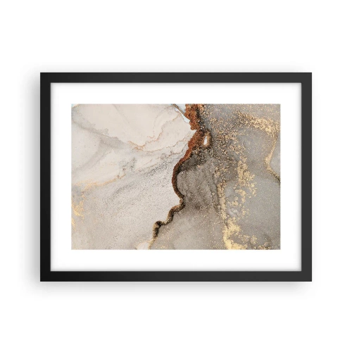 Poster în ramă neagră - La granița culorilor - 40x30 cm