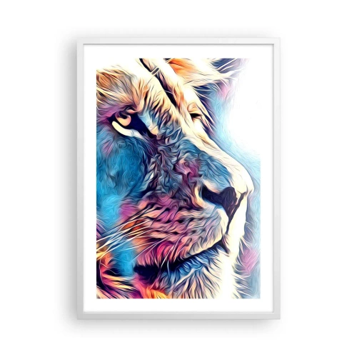 Poster în ramă albă - Înțelepciunea naturii - 50x70 cm