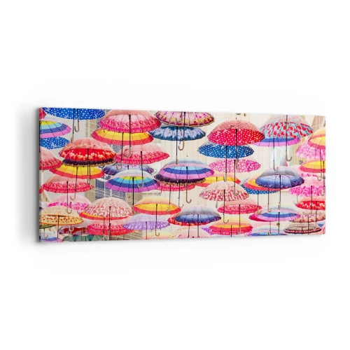 Tablou pe pânză - Pajiște urbană - 100x40 cm