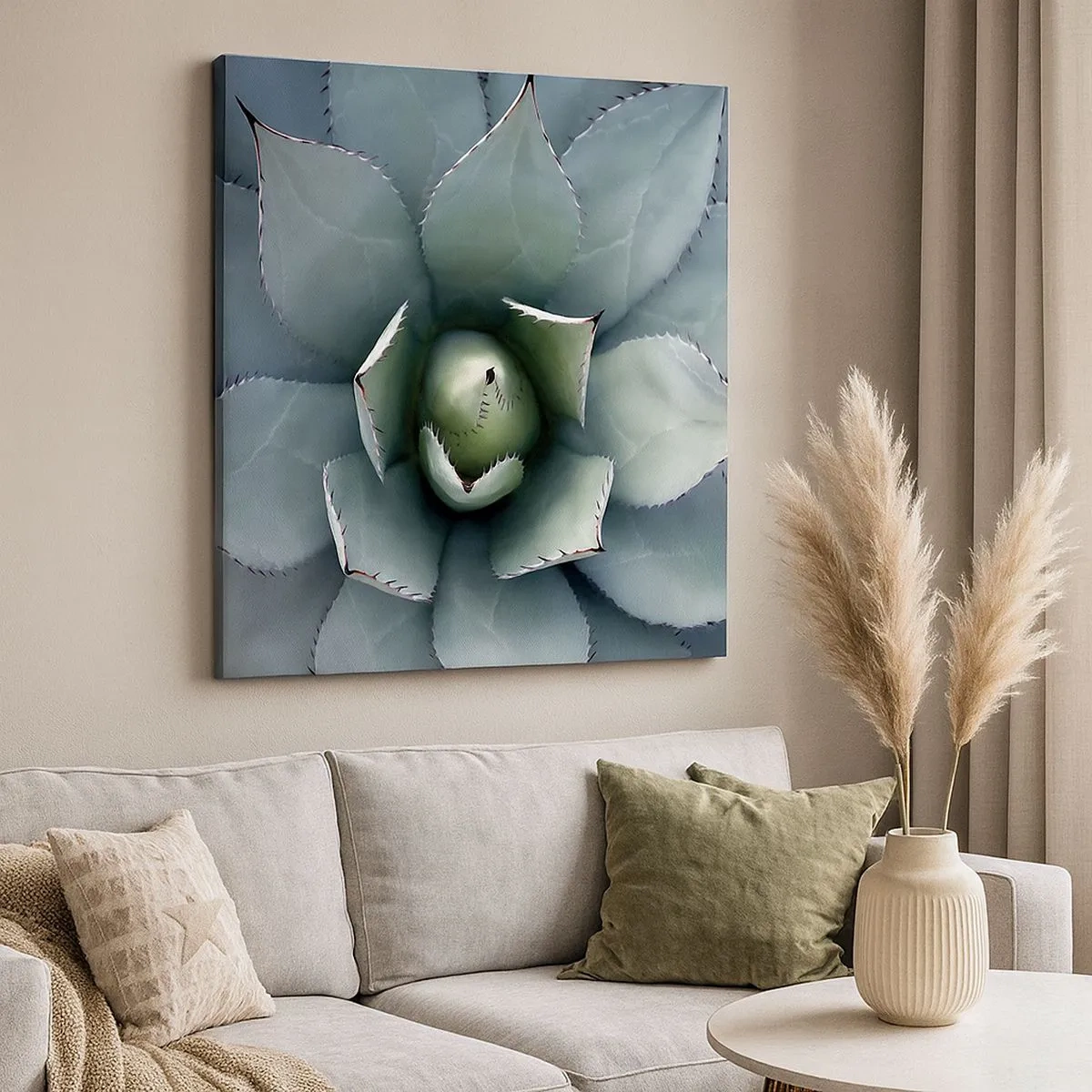 Tablou pe pânză - Momește și avertizează - 30x30 cm