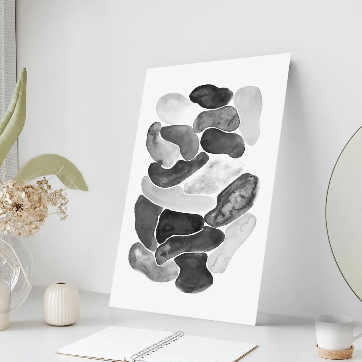 Poster - Abstracție pietroasă - 70x100 cm