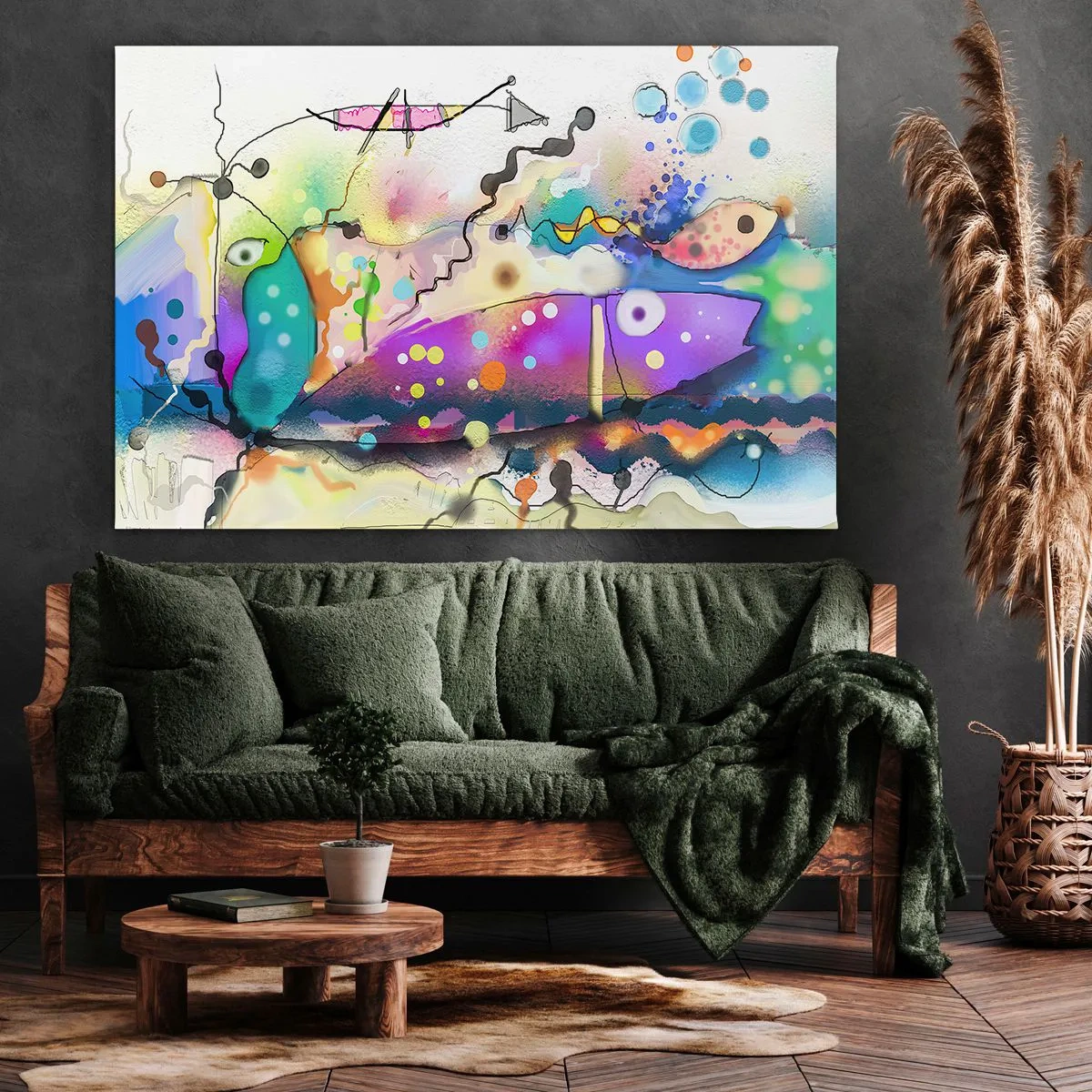 Tablou pe pânză - Fără cuvinte! - 100x70 cm