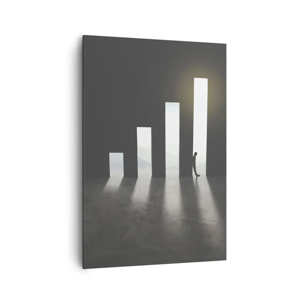 Tablou pe pânză - Succesul - o impresie - 70x100 cm