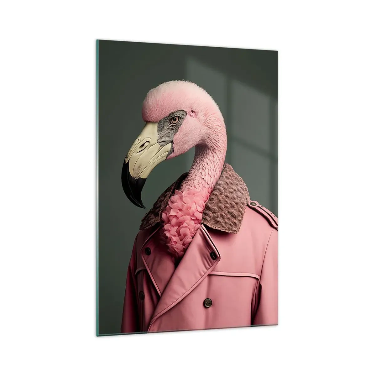 Tablou pe sticlă - Cu adevărat elegant - 70x100 cm