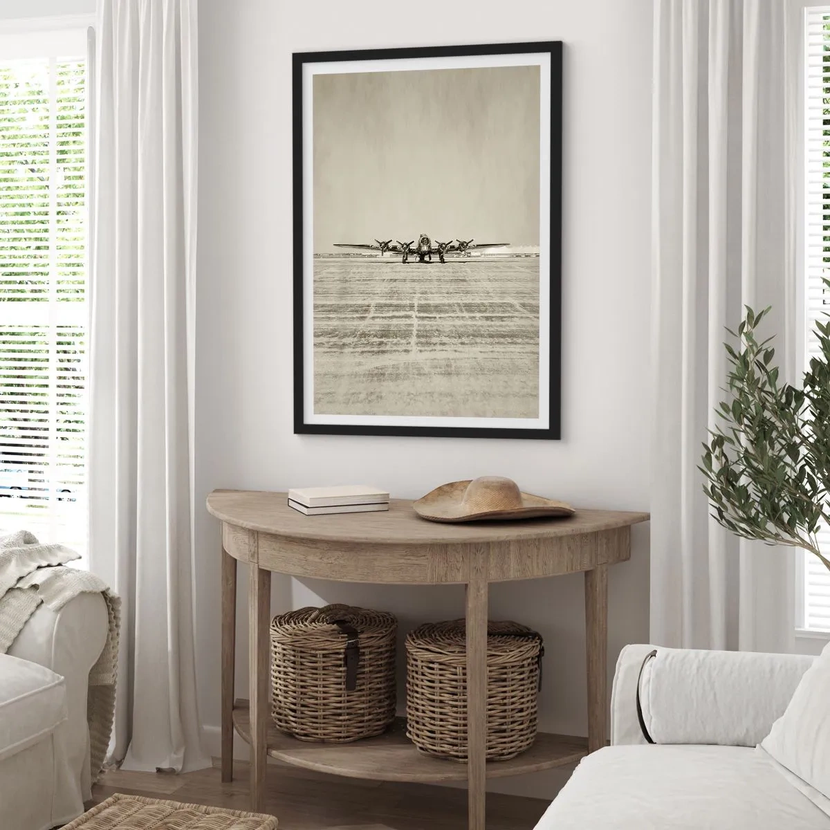 Poster în ramă neagră - Pregătit, ca întotdeauna - 61x91 cm