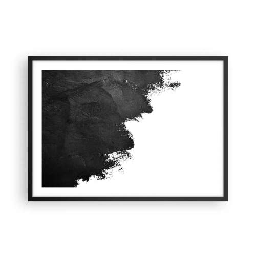 Poster în ramă neagră - Elemente: pământ - 70x50 cm