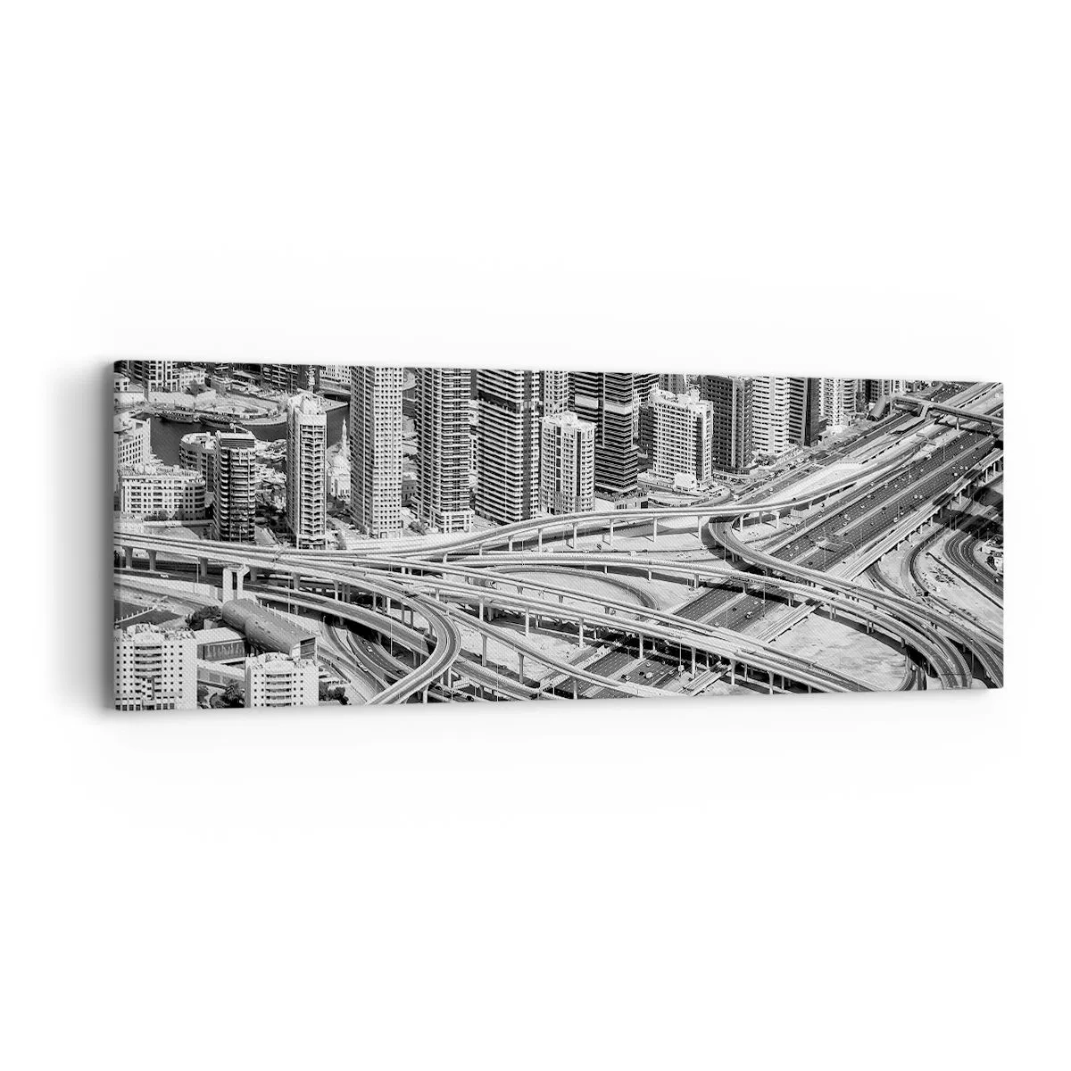 Tablou pe pânză - Dubai - orașul imposibil - 90x30 cm