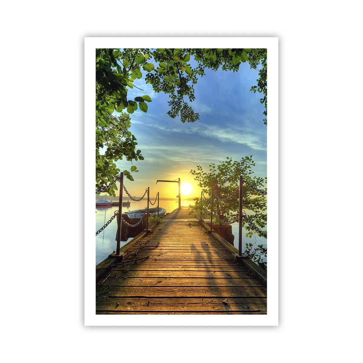 Poster - Apusul la malul apei - 61x91 cm