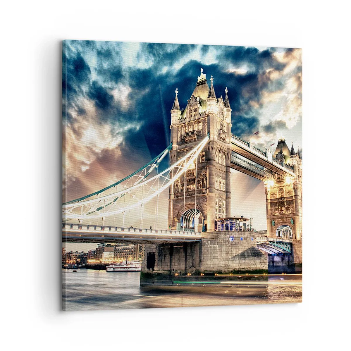 Tablou pe pânză - Un monument al imperiului victorian - 60x60 cm