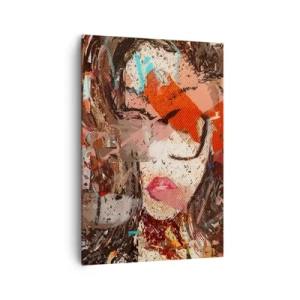 Tablou pe pânză - Chiar nu știe nimeni cum ești tu - 70x100 cm