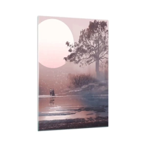 Tablou pe sticlă - Minuni nocturne - 70x100 cm