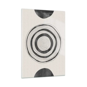 Tablou pe sticlă - Centrul cel mai important - 50x70 cm
