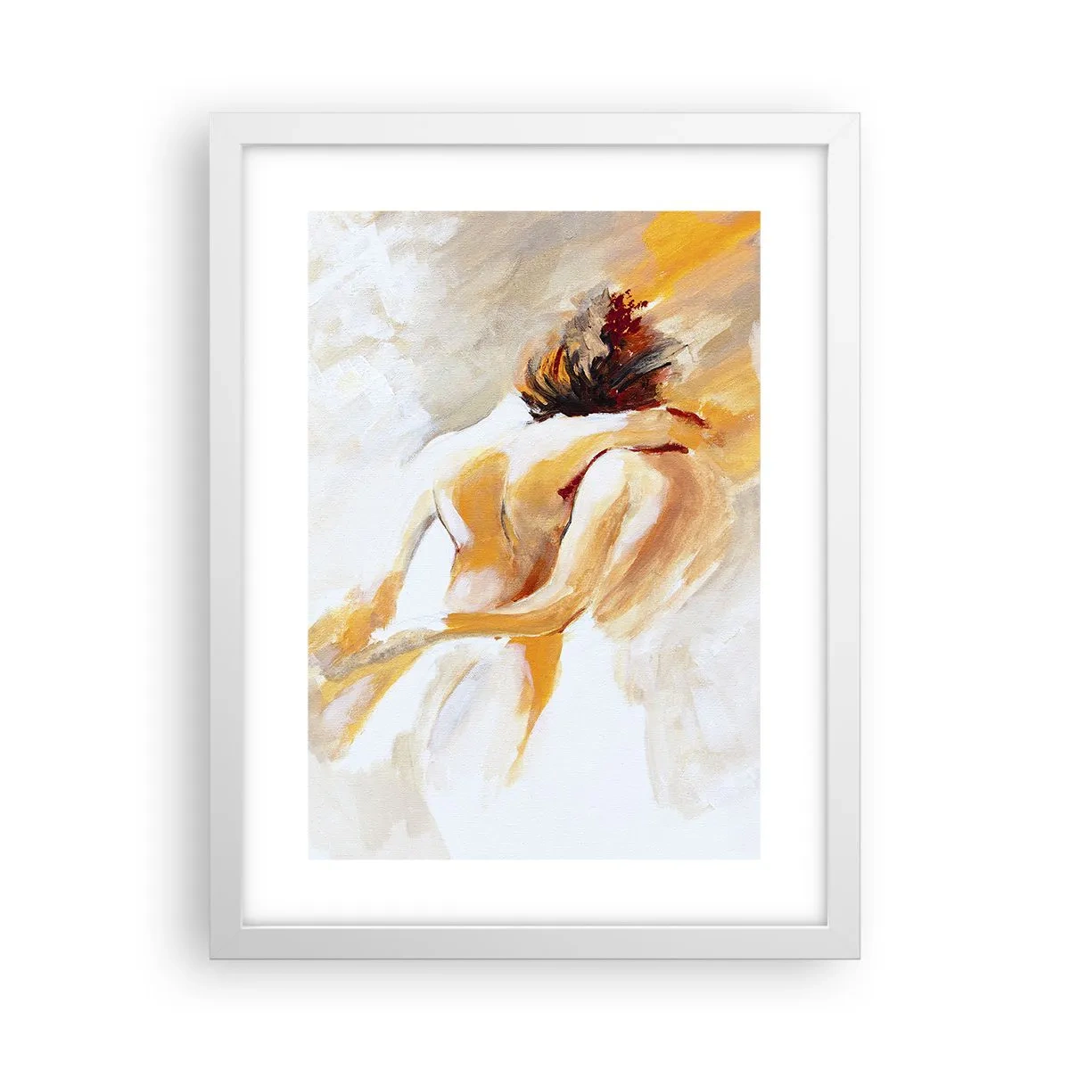 Poster în ramă albă - În cerul proximității - 30x40 cm