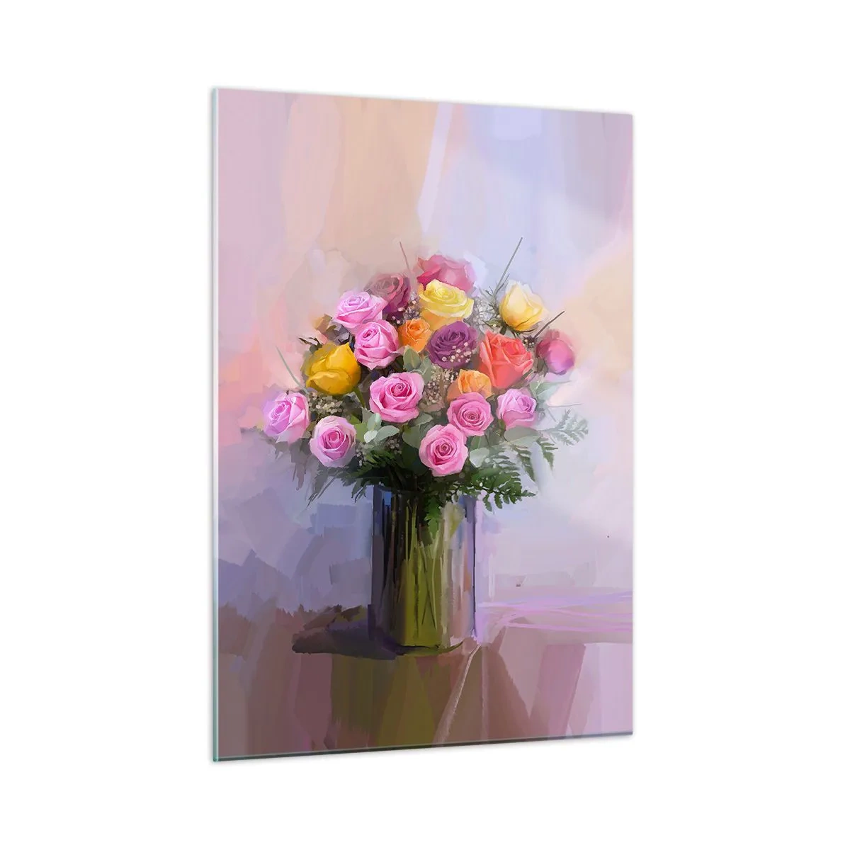 Tablou pe sticlă - Frumusețe reținută - 50x70 cm