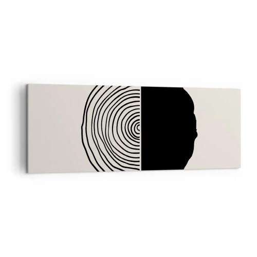 Tablou pe pânză - Jumi-juma - 140x50 cm