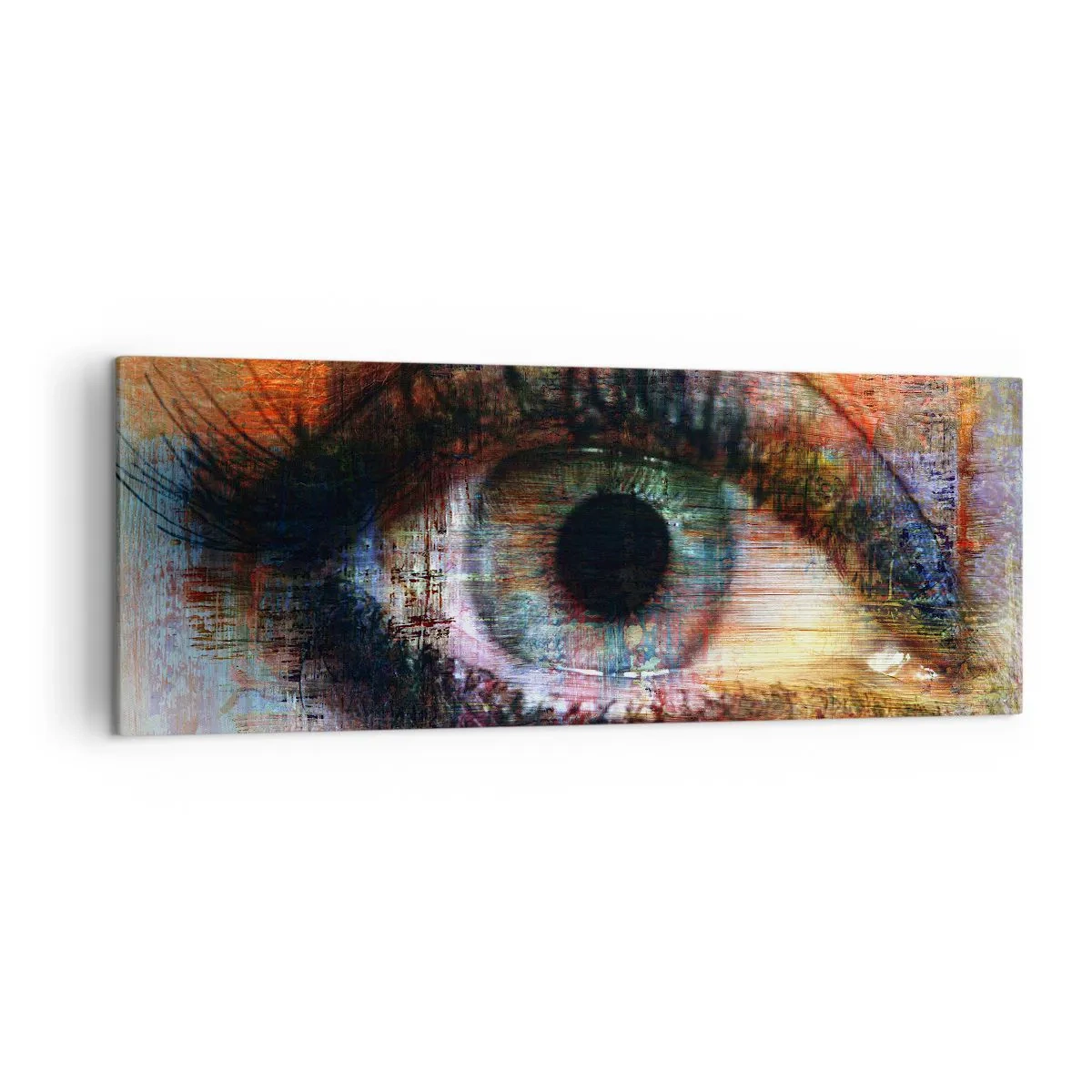Tablou pe pânză - Poți privi în suflet - 140x50 cm