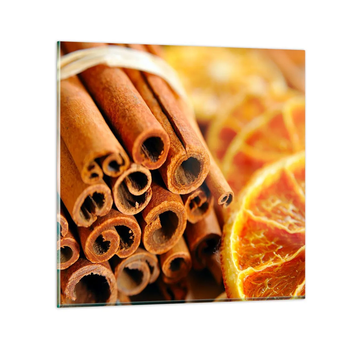 Tablou pe sticlă - Poți să le simți aroma? - 30x30 cm