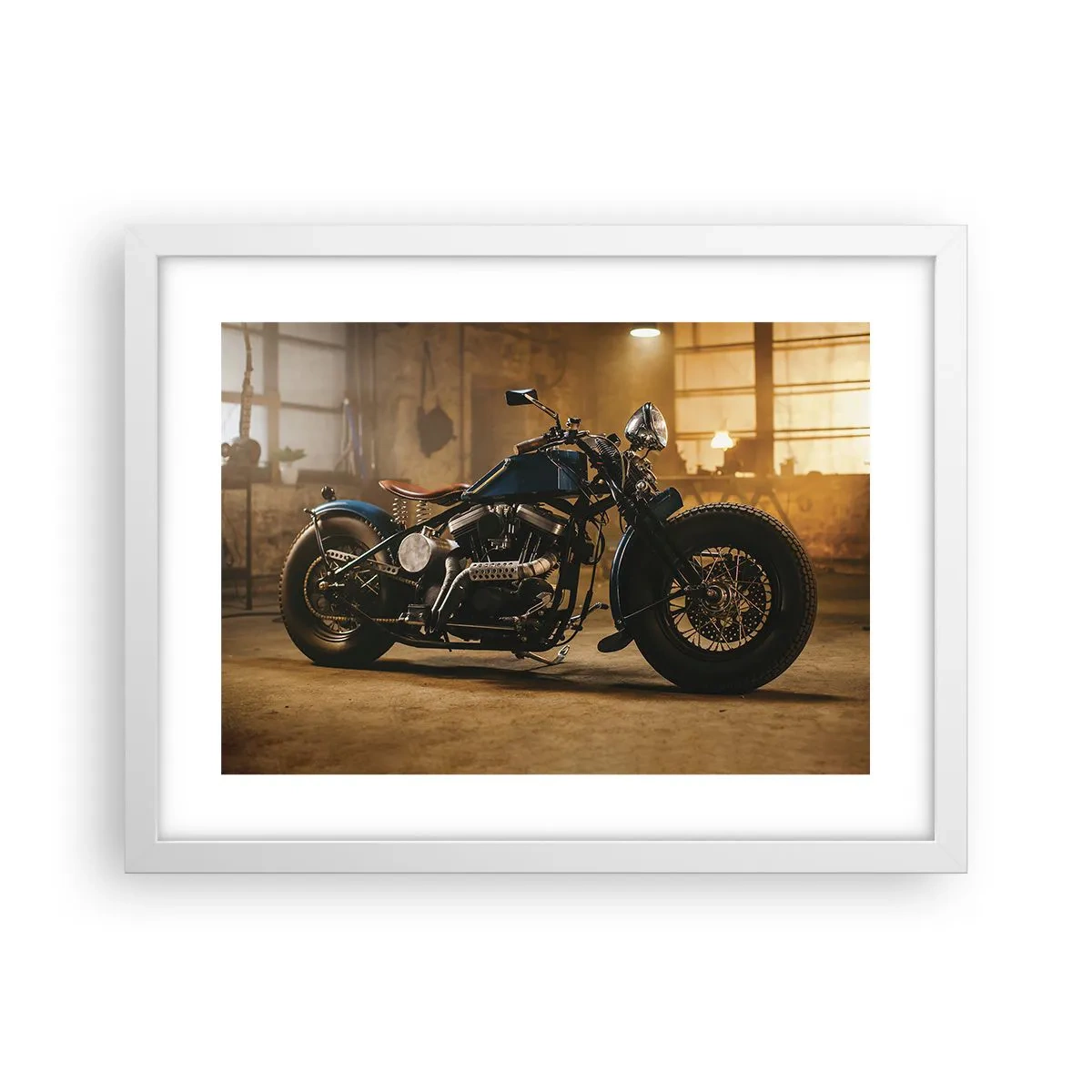 Poster în ramă albă - Pot să fac totul - 40x30 cm