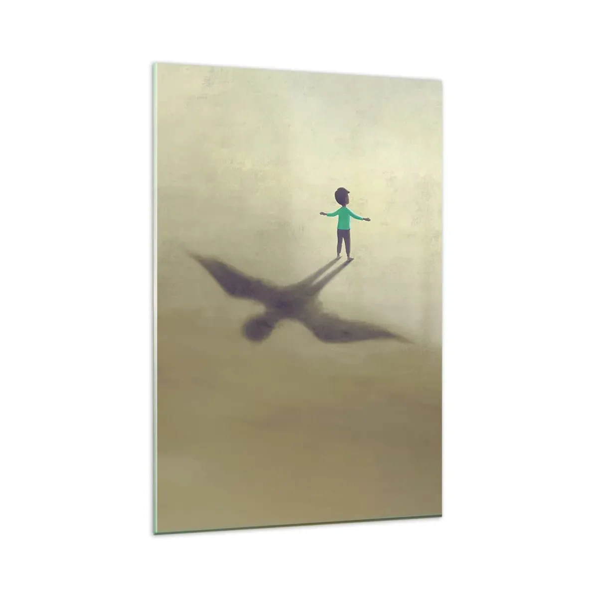 Tablou pe sticlă - Eroul viitorului - 80x120 cm