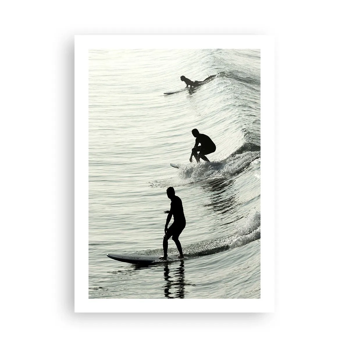Poster - Pentru a întâmpina valul - 50x70 cm