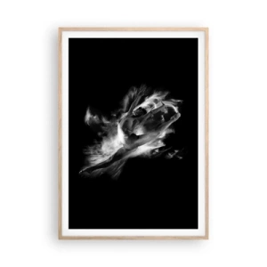 Poster în ramă de stejar deschis - Oprit în zbor - 70x100 cm