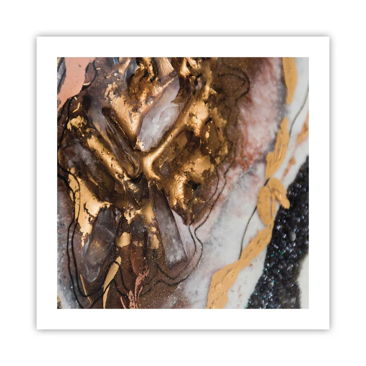 Poster - Elementul pământ - 50x50 cm
