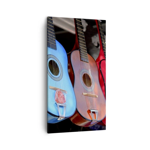 Tablou pe pânză - Vibrații latino - 45x80 cm